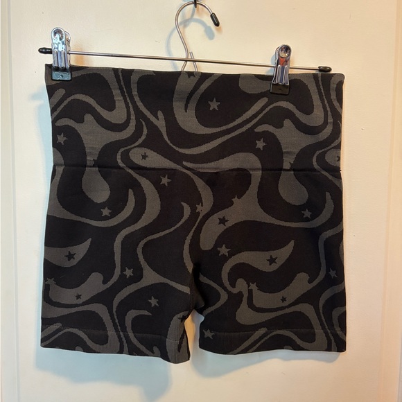JoyLab Black and Gray Patterned Bike Shorts - Picture 1 of 4